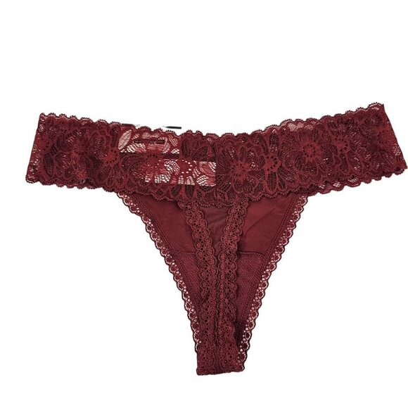 NO Boundaries NOBO Micro Lace Trim 3-Pack Thong Panties – Size Small NWT - Picture 8 of 11